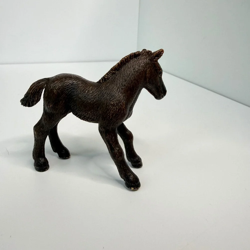 Schleich Horse Foal Figure Unisex OS Brown 2007 Realistic Animal Toy Collectible
